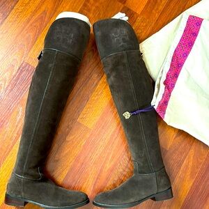 Tory Burch over the knee boots